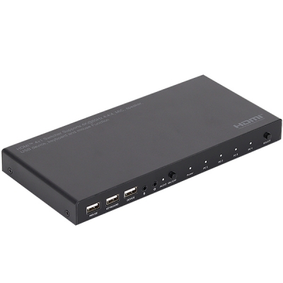 강원전자 넷메이트 NM-PTK02 4K 60Hz HDMI 2.0 KVM 4:1 스위치(USB)