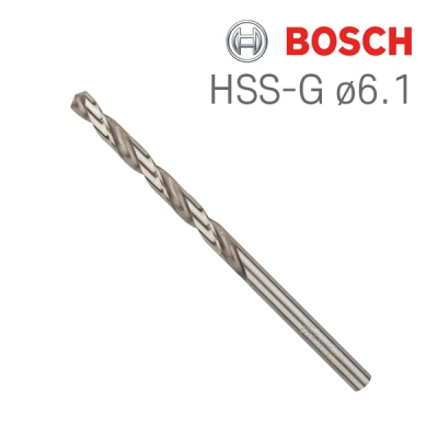 보쉬 HSS-G 6.1x63x101 HSS 메탈드릴비트(10개입/2608585497)