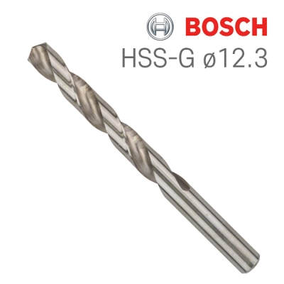보쉬 HSS-G 12.3x101x151 HSS 메탈드릴비트(5개입/2608585540)