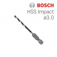 보쉬 HSS Impact 3.0mm 육각드릴비트(1개입/2608577048)