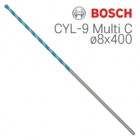 보쉬 CYL-9 Multi C 8x400 멀티 컨스트럭션 드릴비트(1개입/2608595361)