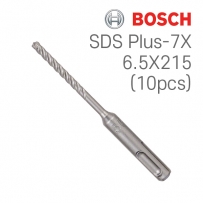 보쉬 SDS plus-7X 6.5x150x215 4날 해머 드릴비트 벌크팩(10개입/2608576178)