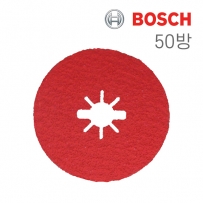 보쉬 X-Lock 5인치 메탈용 화이버디스크 50방(1개입/2608619184)