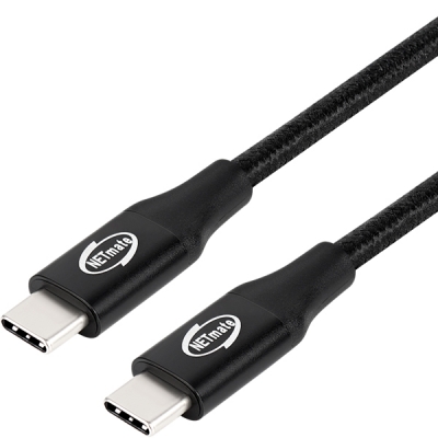 강원전자 넷메이트 NM-UNC202B USB2.0 CM-CM 케이블 2m (블랙)