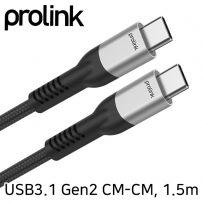 프로링크 PF487A-0150 USB3.1 Gen2 CM-CM 케이블 1.5m