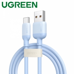 유그린 U-40214 USB2.0 AM-CM 실리콘 케이블 1.5m (블루)