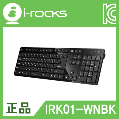 아이락스 IRK01-WNBK X-Slim USB 유선 키보드(블랙) [DG20]