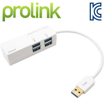 PROLINK MP시리즈 USB3.0 4포트 무전원 허브 [BK12]