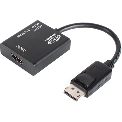 디바이스마트,컴퓨터/모바일/가전 > 네트워크/케이블/컨버터/IOT > 리피터/젠더/전원 케이블 > 컨버터,,DisplayPort 1.2 to HDMI 컨버터(무전원) [NM-DPH01],DisplayPort 1.2버전 지원 / 4K2K UHD(3840x2160) 해상도 지원 / 3D 지원