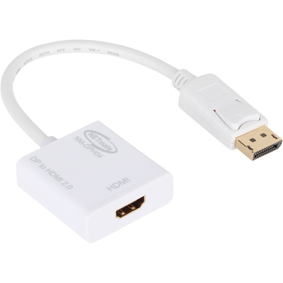 DisplayPort 1.2 to HDMI 2.0 컨버터(무전원) [NM-DPH04]
