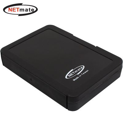 NETmate MicroSD+SD 메모리카드 케이스(4매/블랙) [GK43]