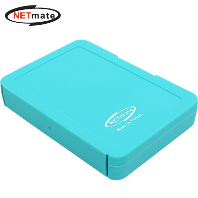 NETmate MicroSD+SD 메모리카드 케이스(4매/블루) [GK44]