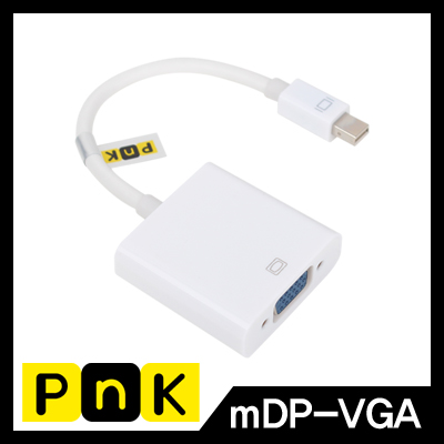 PnK P011A Mini DisplayPort to VGA 컨버터 [FS43]