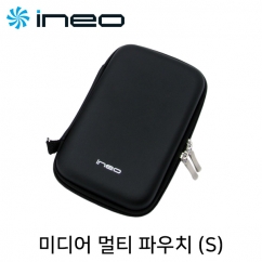 ineo I-NC01 휴대용 미디어 멀티 파우치(블랙/S)