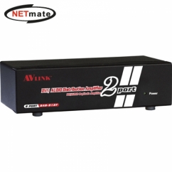 NETmate DAS-912F 고해상도 DVI 1:2 모니터 분배기(오디오포함)