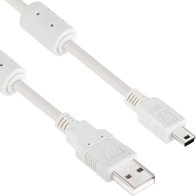 강원전자 넷메이트 USB2.0 AM-Mini 5핀 케이블 7m (노이즈필터) NMC-UM270