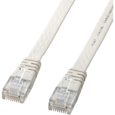 강원전자 산와서플라이 KB-FL6E-05N CAT.6E UTP 다이렉트 FLAT 케이블 New 5m