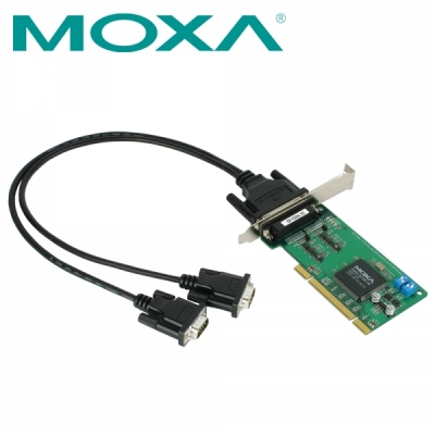 MOXA 2포트 PCI RS422/485 시리얼카드(슬림PC겸용)