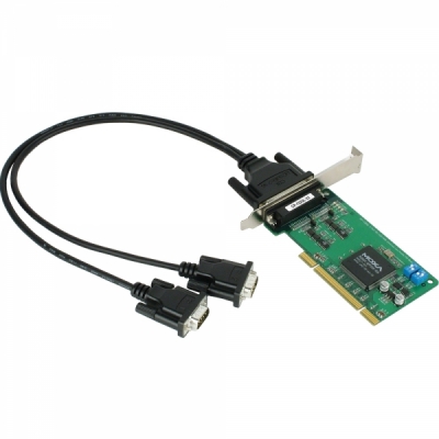 MOXA 2포트 PCI RS422/485 시리얼카드(슬림PC겸용)