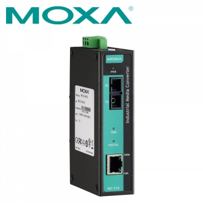 MOXA 산업용 싱글모드 이더넷 광 컨버터(SC/싱글/40Km/1310nm)