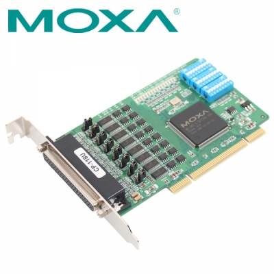 MOXA 8포트 PCI RS232/422/485 시리얼카드(케이블 별매)