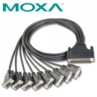 MOXA 8포트 시리얼카드 케이블 1m