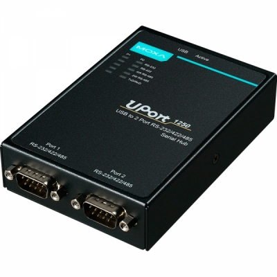 MOXA USB2.0 to 2포트 RS232/422/485 시리얼 컨버터