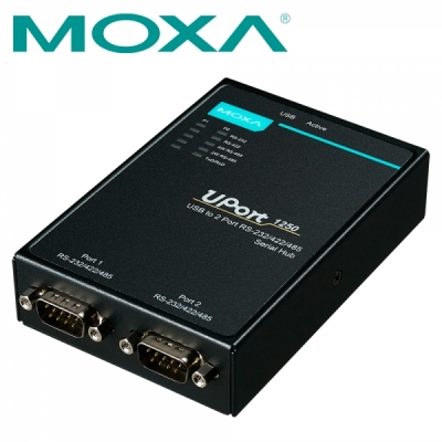 MOXA USB2.0 to 2포트 RS232/422/485 시리얼 컨버터
