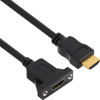 강원전자 넷메이트 NMC-HP05 HDMI 2.0 연장 판넬형 케이블 0.5m