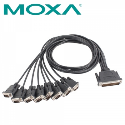 MOXA 8포트 시리얼카드 케이블 1m