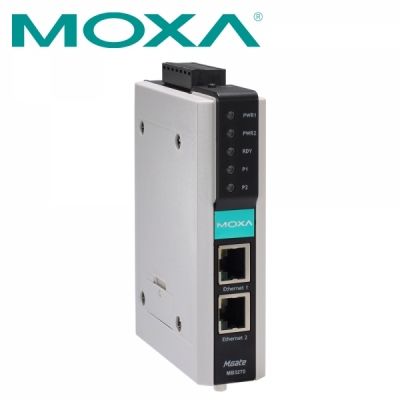 MOXA MGate MB3270 2포트 Modbus RTU/ASCII to TCP 게이트웨이