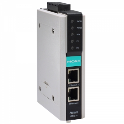 MOXA 2포트 Modbus RTU/ASCII to TCP 게이트웨이