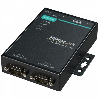 MOXA 2포트 RS232/422/485 디바이스 서버