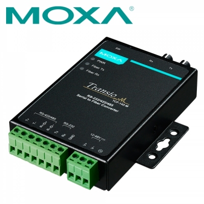 MOXA RS232/422/485 시리얼 광 컨버터(ST/멀티/5Km)