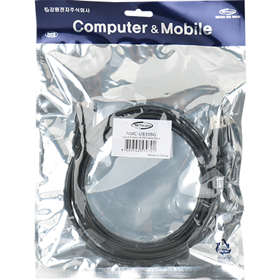 강원전자 넷메이트 NMC-UB30BG USB3.0 AM-MicroB 케이블 3m (블랙)