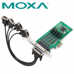 MOXA 4포트 PCI Express RS232/422/485 시리얼카드