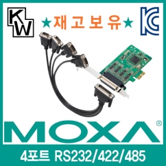 MOXA(모싸) CP-114EL-DB9M 4포트 PCI Express RS232/422/485 시리얼카드