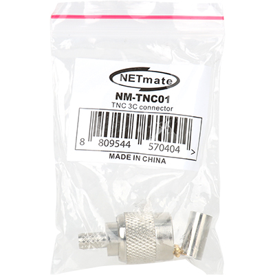 강원전자 넷메이트 TNC 3C 압착 커넥터(50ohm/낱개) NM-TNC01