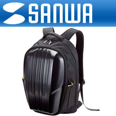 SANWA 200-BAG068BK 초경량 하드쉘 노트북 가방/백팩(15.6