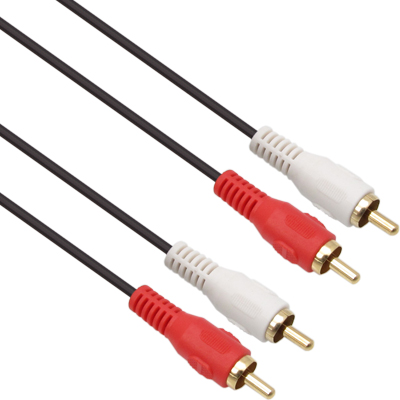 강원전자 넷메이트 RCA 2선 케이블(2.8mm) 3m