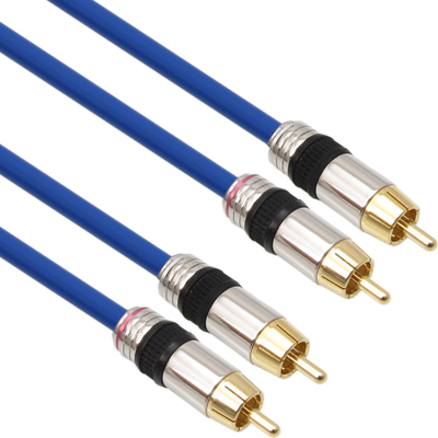 강원전자 넷메이트 NMA-2R050S RCA 2선 케이블(6Ø) 5m