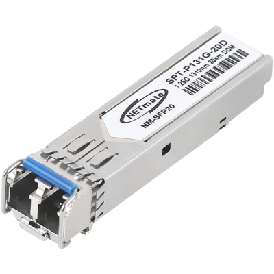강원전자 넷메이트 NM-SFP20 기가비트 싱글모드 SFP 광 모듈(LC타입/1310nm/20km/DDM)
