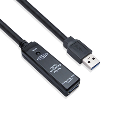 강원전자 넷메이트 CBL-302-5M USB3.0 리피터 5m (전원 아답터 포함)