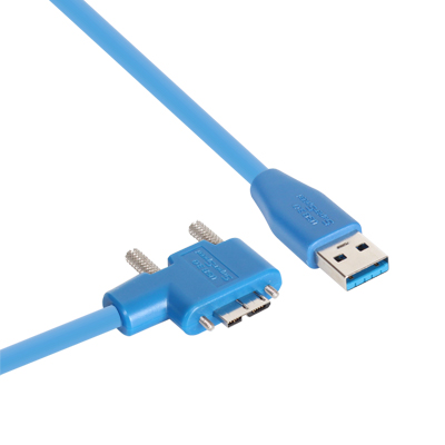 강원전자 넷메이트 USB3.0 High-Flex AM-MicroB(오른쪽 꺾임) 케이블 2m