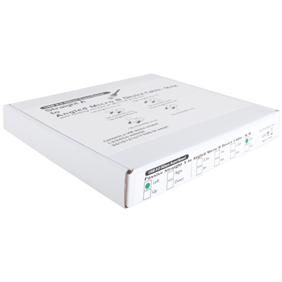 강원전자 넷메이트 USB3.0 AM-MicroB(왼쪽 꺾임) 케이블 2m