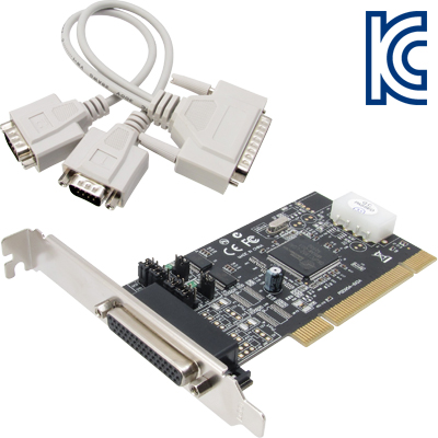 강원전자 넷메이트 2포트 PCI 시리얼카드 with Power(Oxford)(슬림PC겸용)