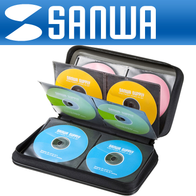 강원전자 산와서플라이 세미하드 CD/DVD 케이스 (96매/블랙)