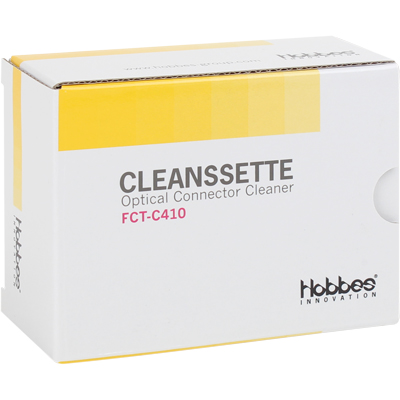 Hobbes FCT-C410 CLEANSSETTE 광 케이블 클리너