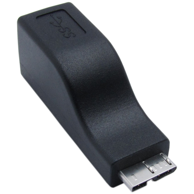 강원전자 넷메이트 USB3.0 BF to MicroB 젠더(블랙)