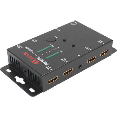 강원전자 넷메이트 4K 60Hz HDMI 4:2 매트릭스 분배기(리모컨)